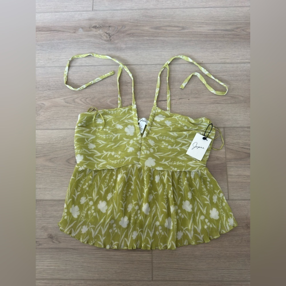 Japna Lime Floral Camisole